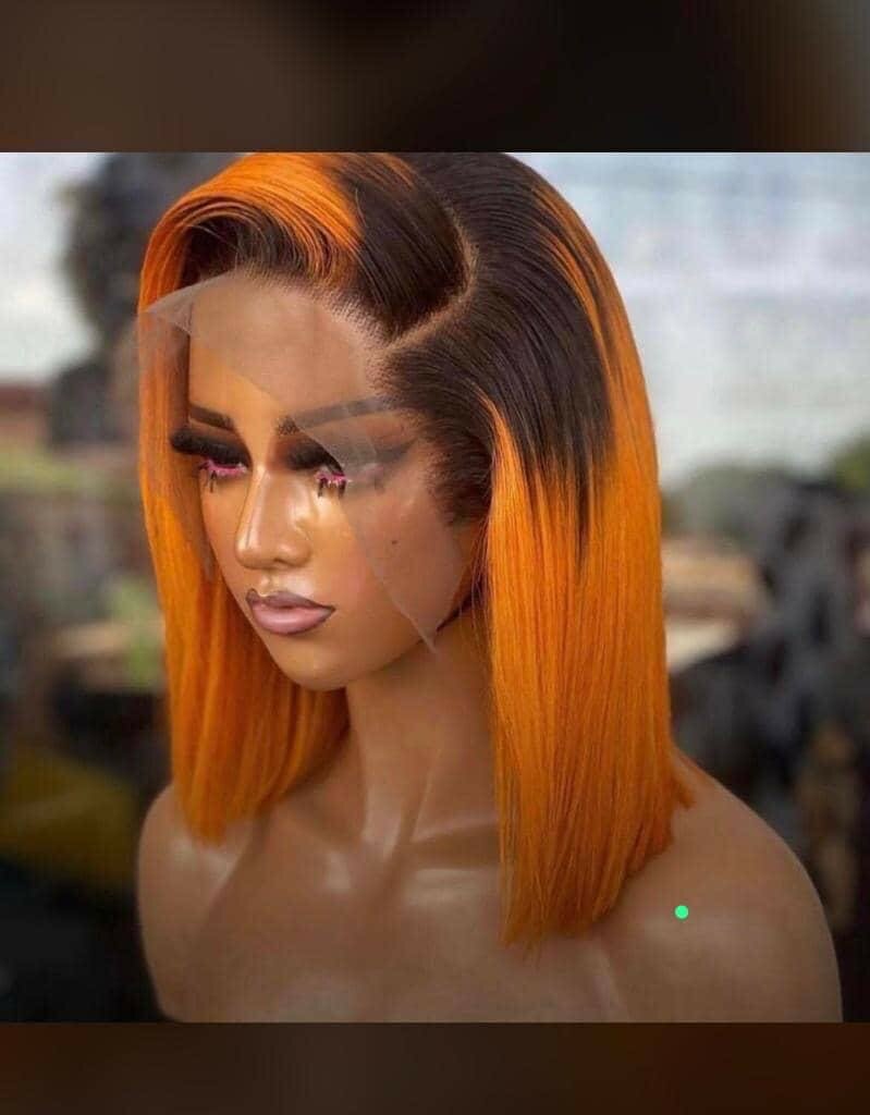 Perruque Lace Front Bob Stylée