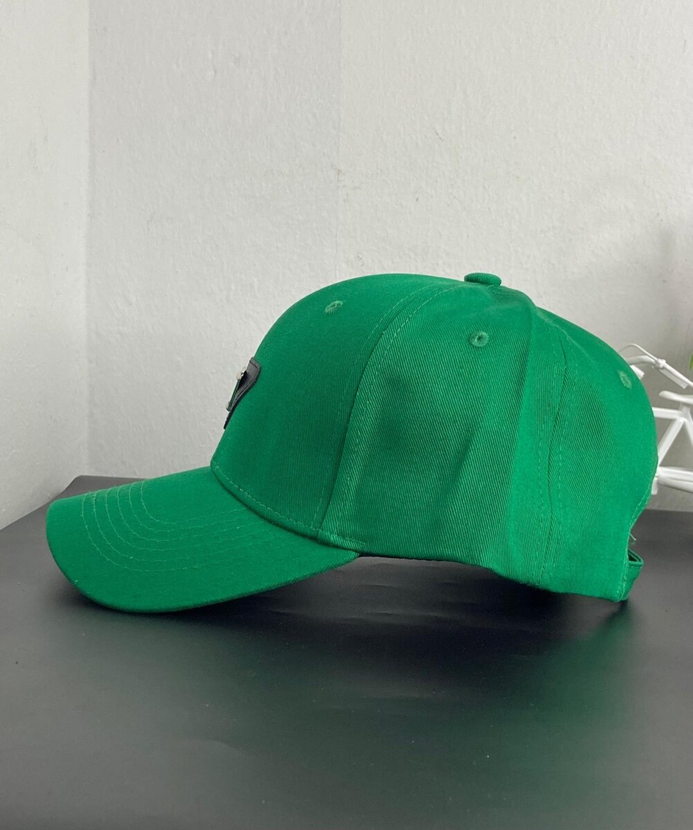 Quality Green Prada Baseball Cap