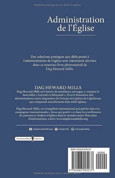 Guide d'Administration Église