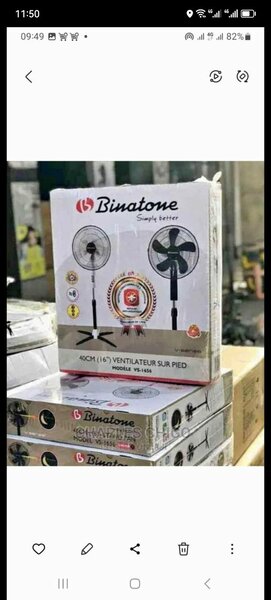 Ventilateur Binatone16 ". 1656