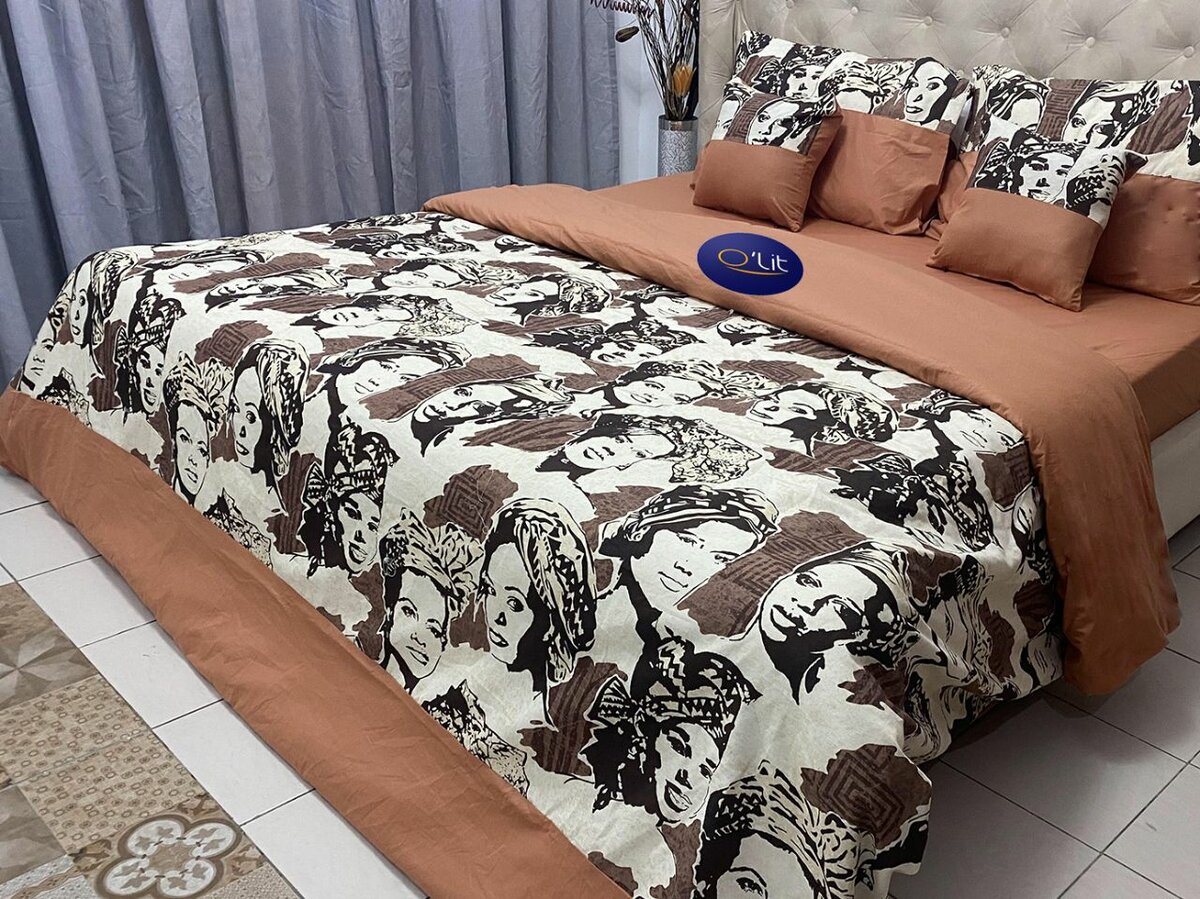 Parure de Lit en Coton Africain