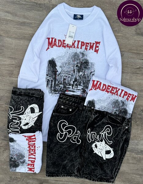 Ensemble T-shirt et Short Urbain