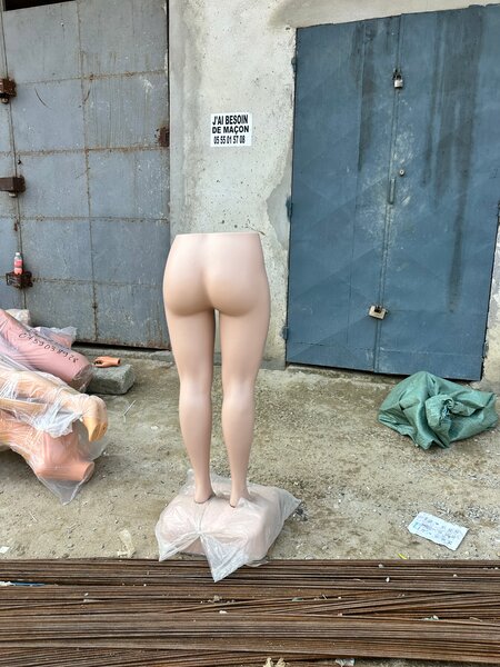 Mannequin jambes réaliste