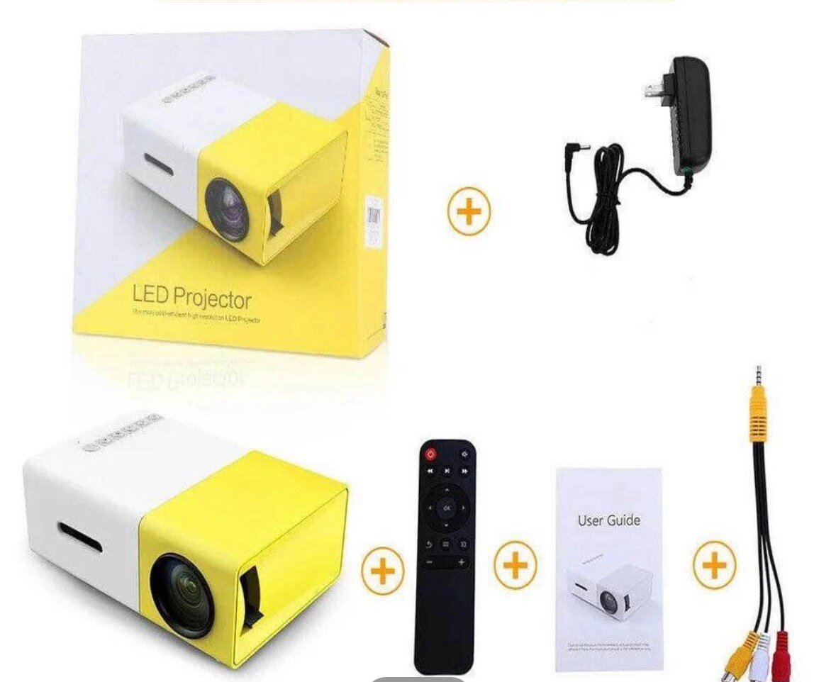 Mini projecteur LED portable