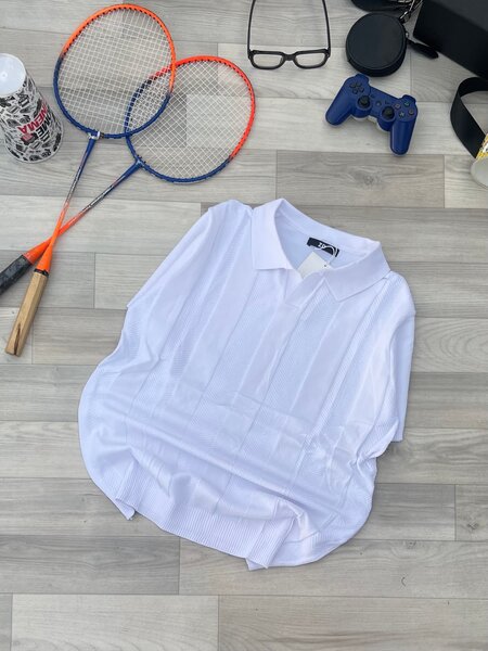 Polo rayé classique pour homme