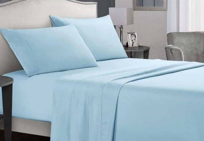 2 draps 2 taies d'oreillers