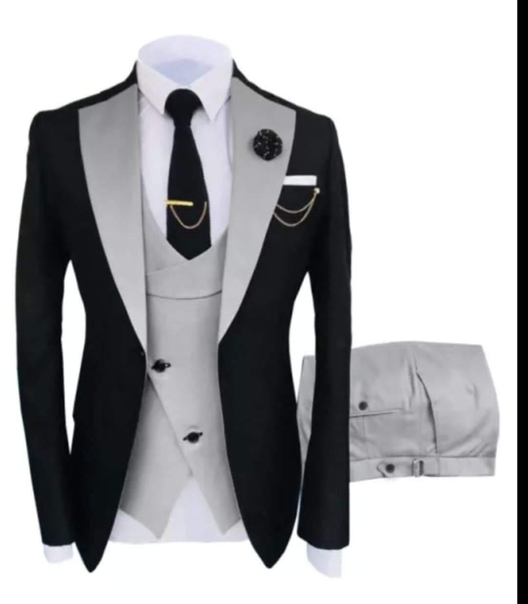 Suit noir gris