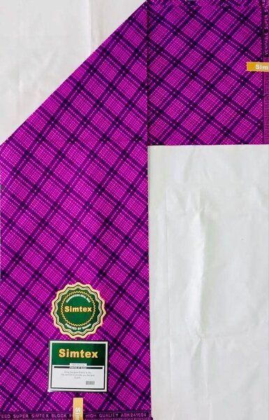 Polyester fabric with print