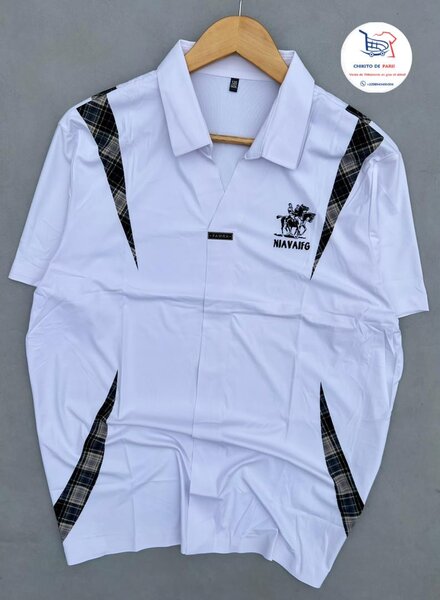 Chemise homme à manches courtes