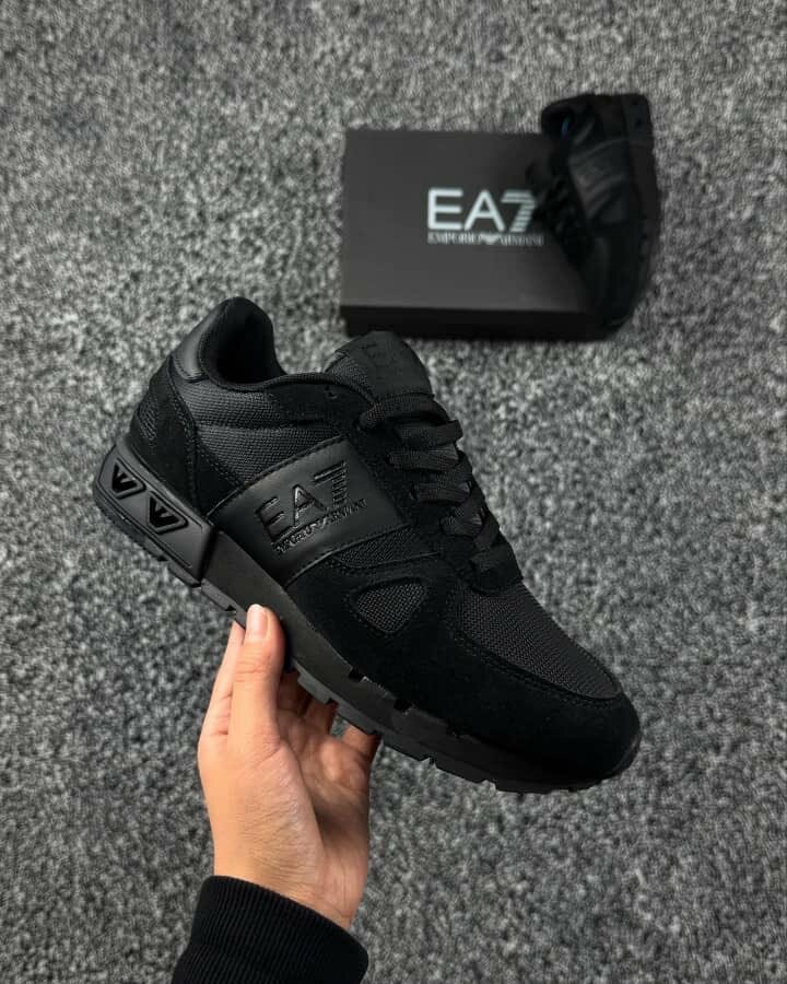 Chaussures EA7 Sneaker Homme Noir