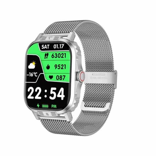 Montre intelligente connectée 2 bracelets