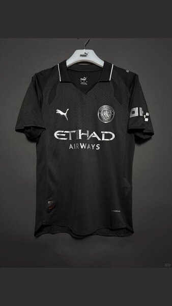 Maillot de Football Noir