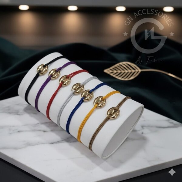 Bracelets élégants colorés