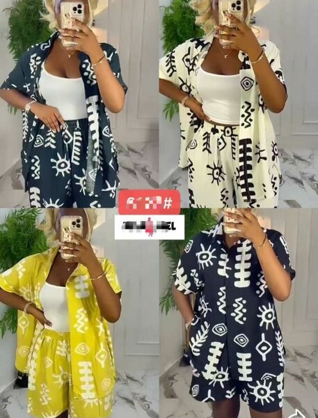 Ensemble short femme chic