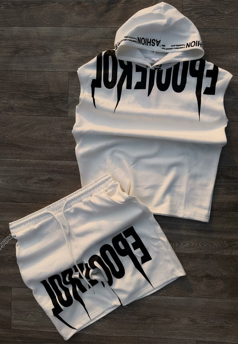 Ensemble de sport homme blanc EPOOKEOL