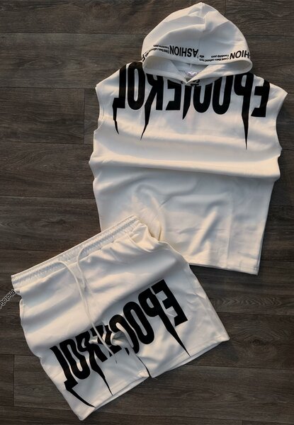 Ensemble de sport homme blanc EPOOKEOL