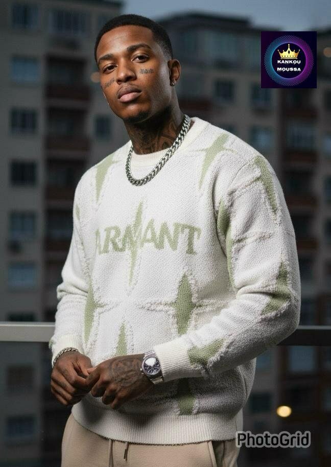 Pull en laine tendance homme