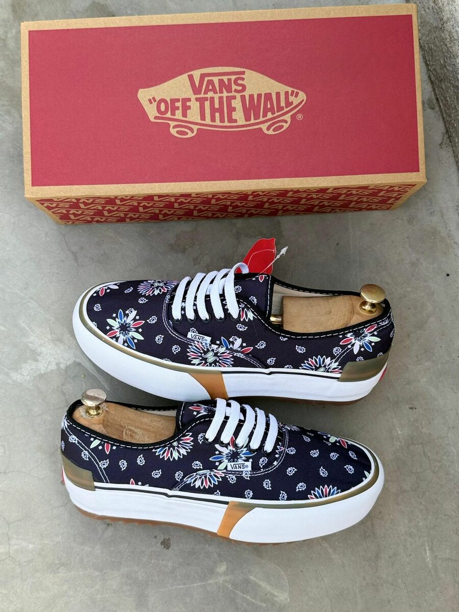 Vans Sneakers Floral Noir