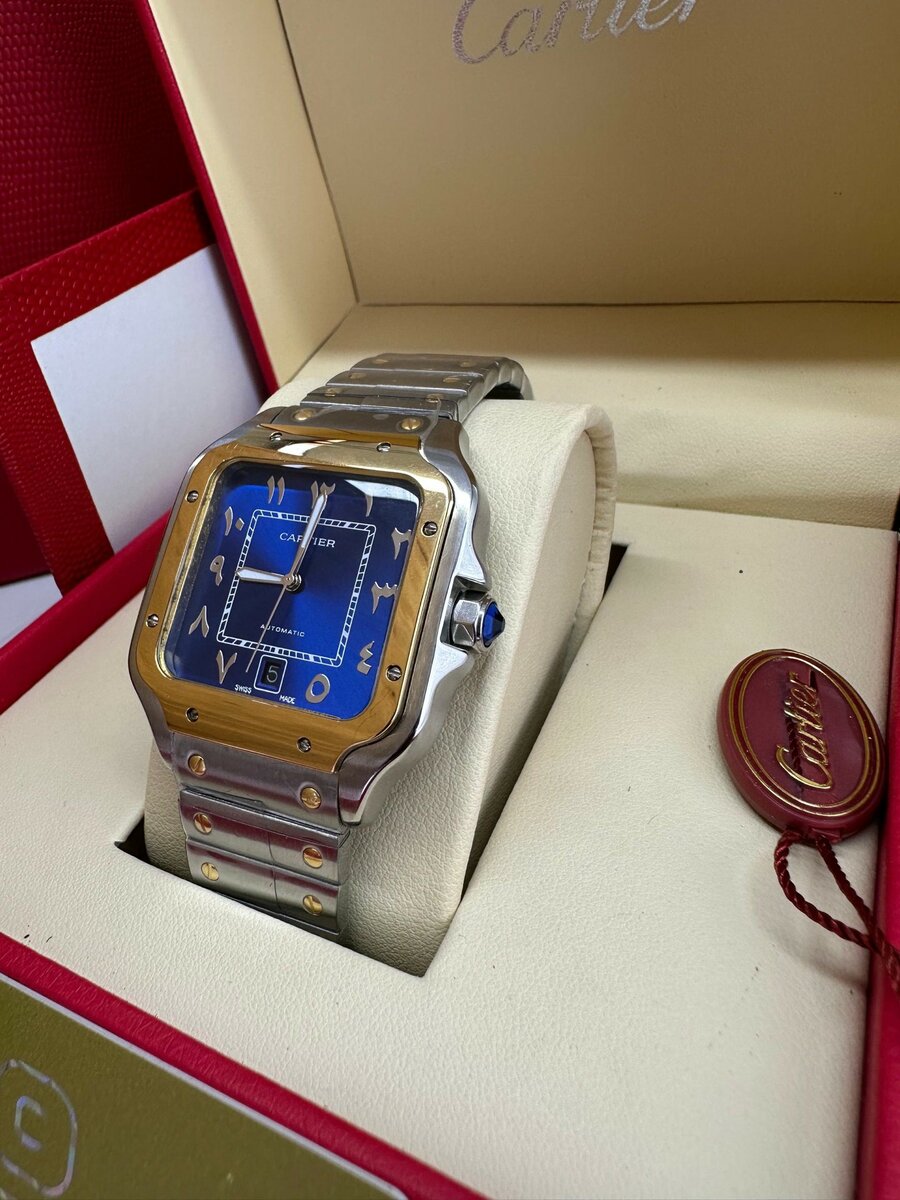 Automatic Movement Cartier Santos Watch