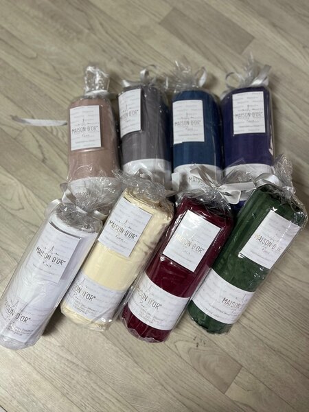 Простыни на резинке из страйп-сатина   Идеальное сочетани