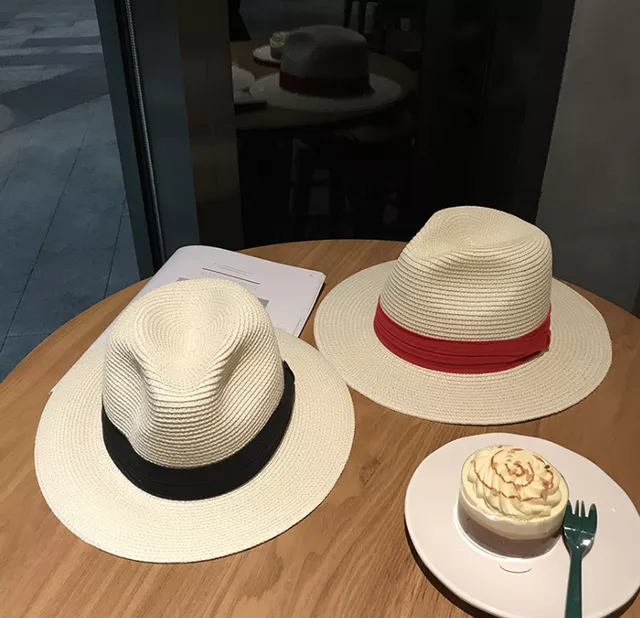 Chapeaux en paille élégants