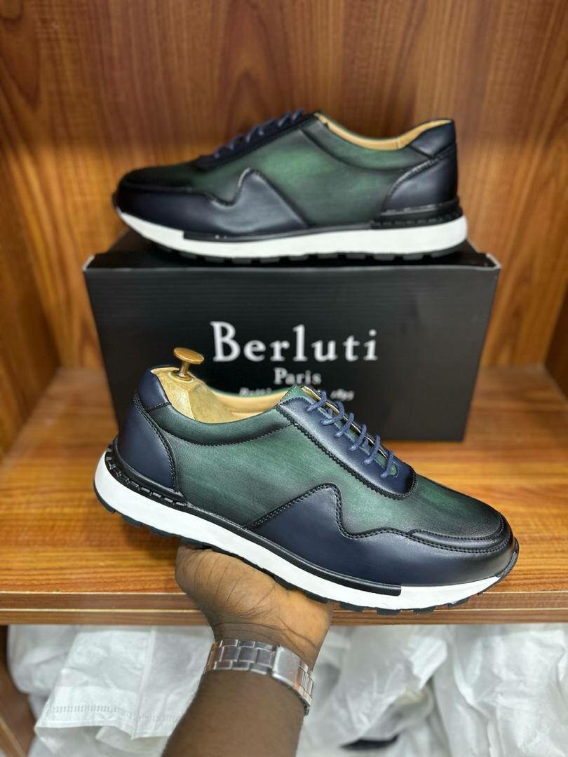 Baskets  Berluti élégantes