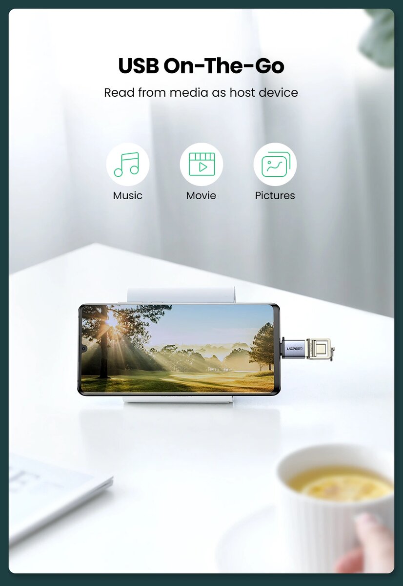 Adaptateur USB 3.0 UGREEN Type-C vers USB