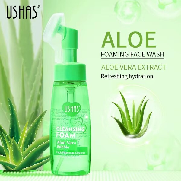 Nettoyant Visage Moussant Aloe
