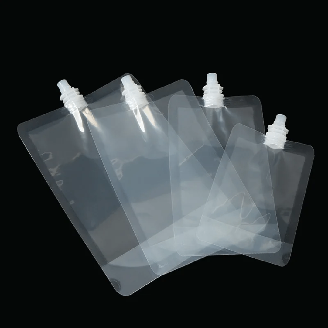 Pochettes Transparentes avec Bouchon