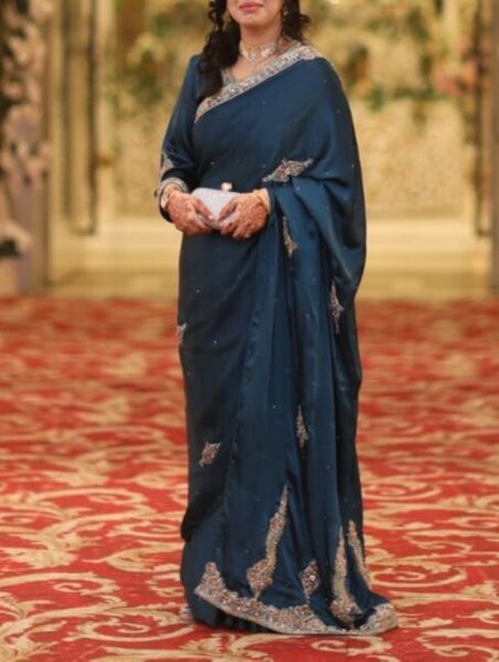 Silk Embllished Saree