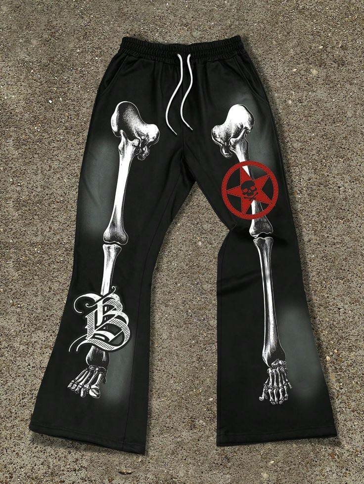 Pantalons imprimés audacieux