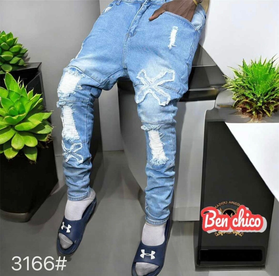 Pantalon jeans de qualité /super stretch