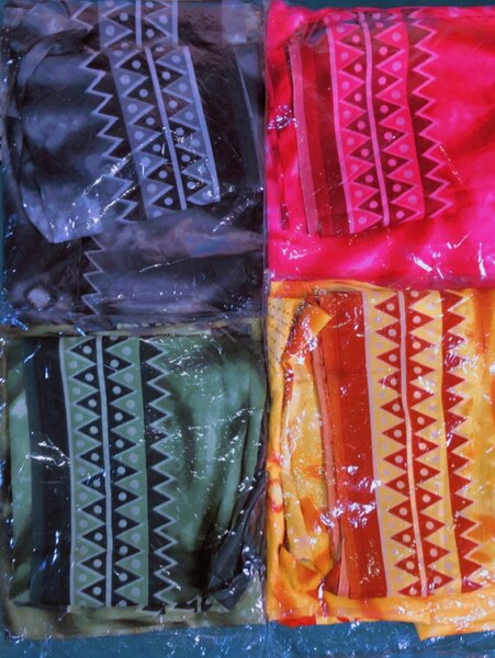 Chic boubou bling en soie