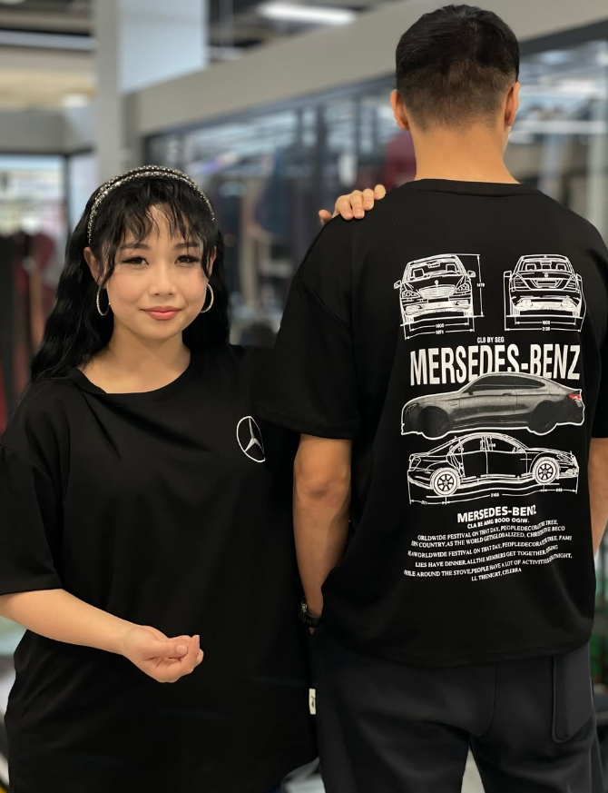 Жупташкан футболкалар  Mercedes-Benz