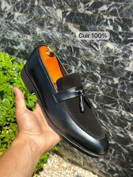 Mocassins en cuir élégants