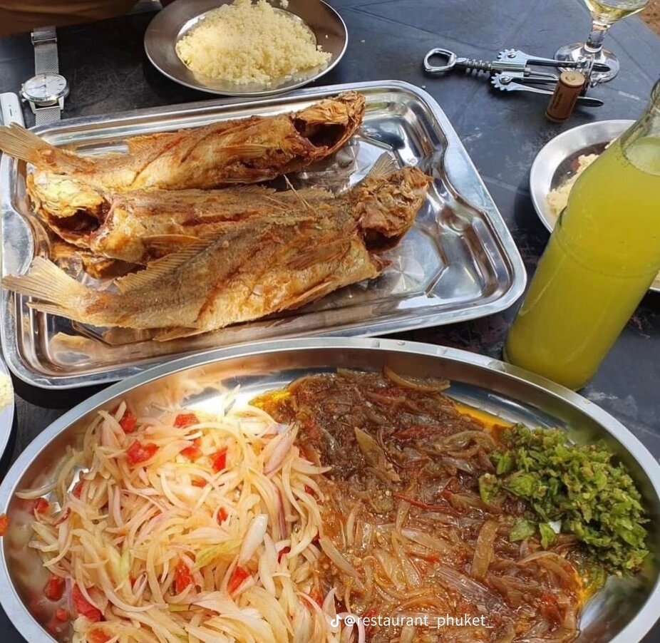 Poisson Frit + attieke