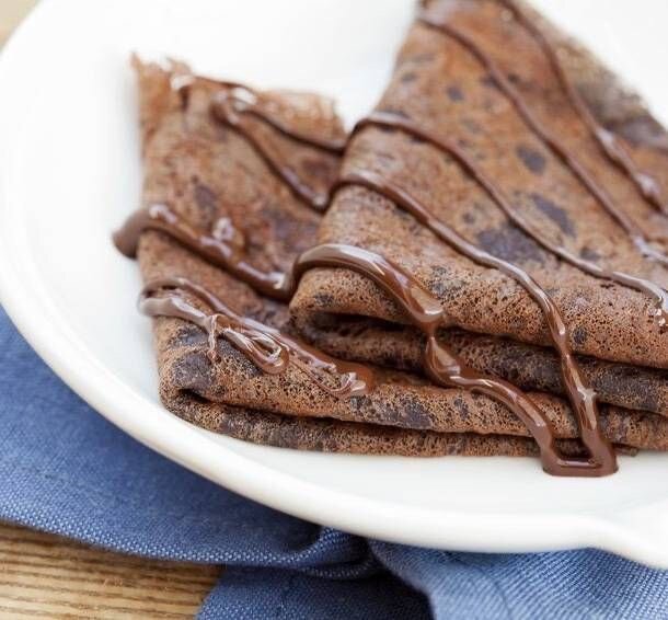 Crêpes au chocolat