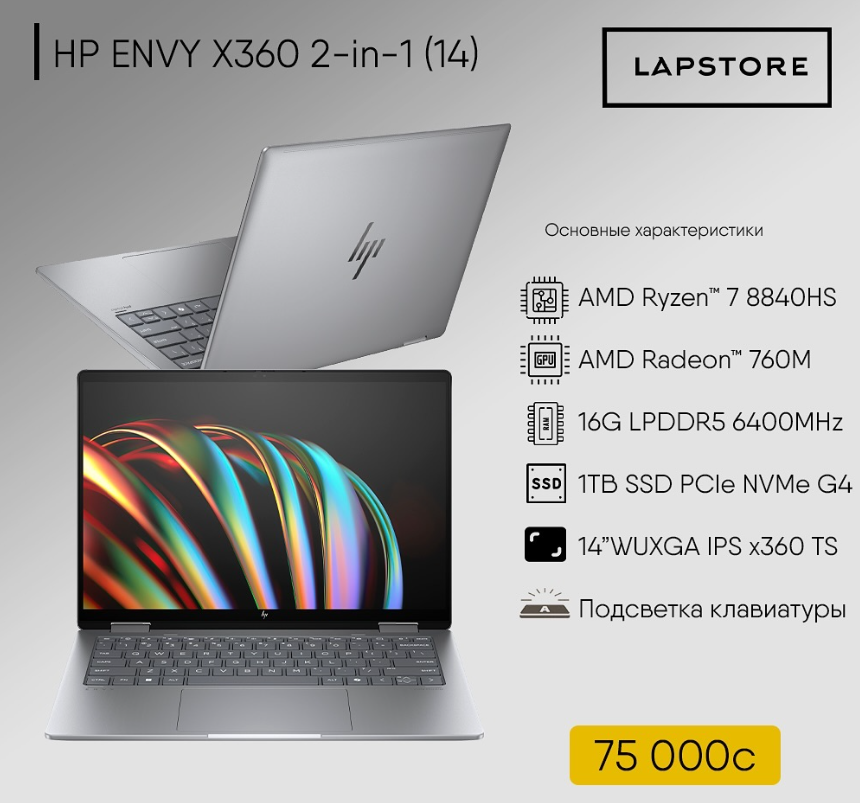 HP Envy X360 2-in-1 14