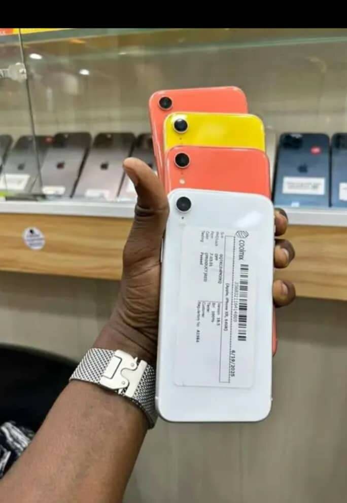 Smartphone multicolore moderne