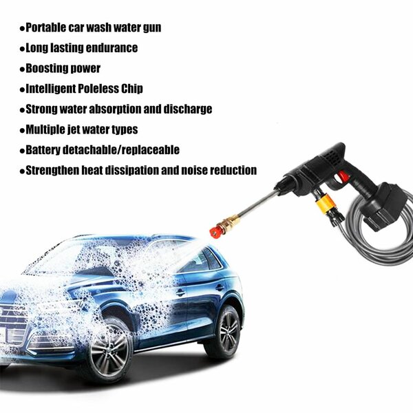 Pistolet de lavage de voiture.