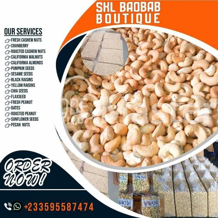 Processed cashew nuts