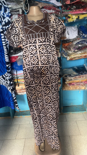 Robe longue bohème ethnique