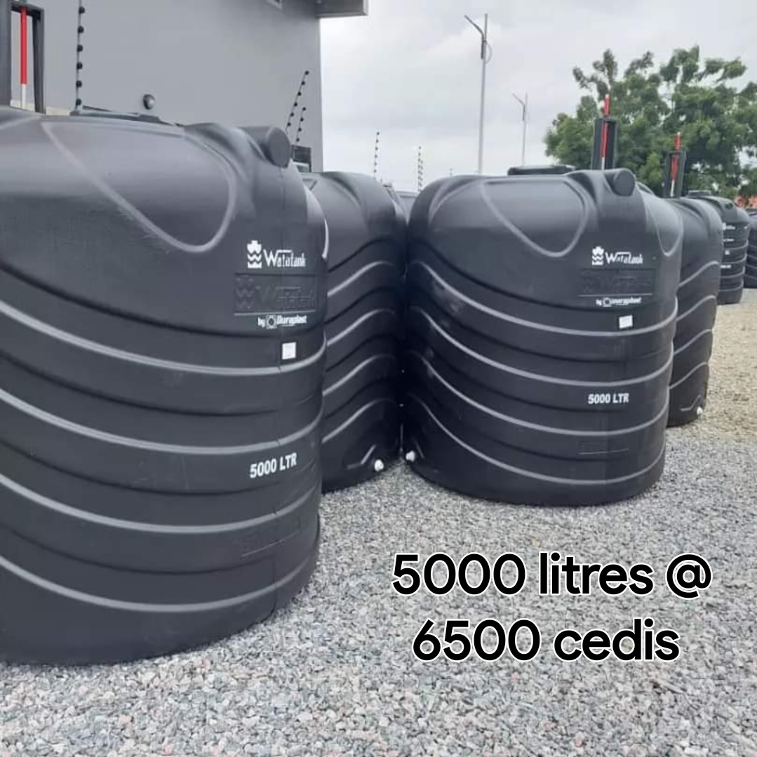 5000 litres Duraplast wa tank