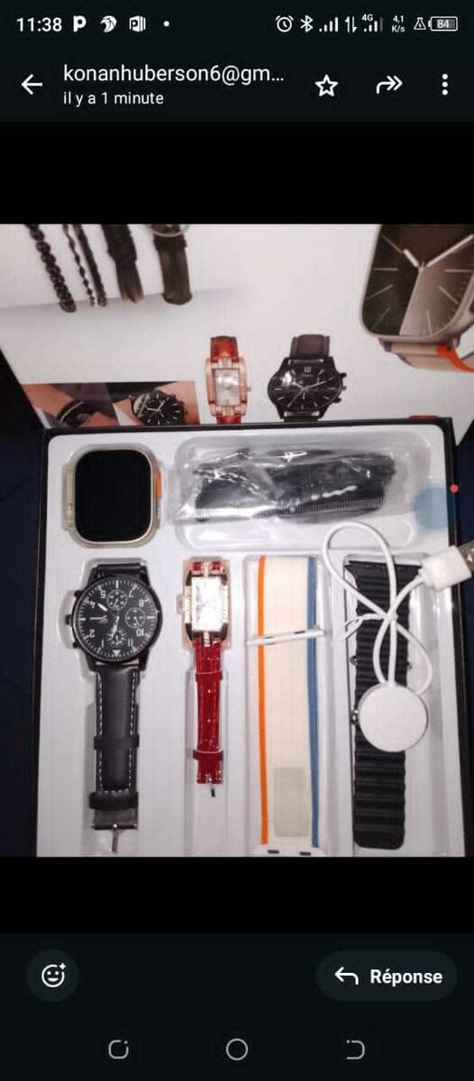 Ensemble de montres polyvalentes