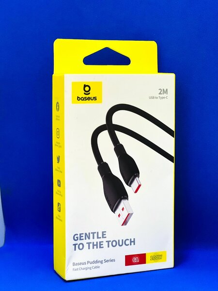 Baseus Pudding Series Fast Charging Cable USB to Type C 100W