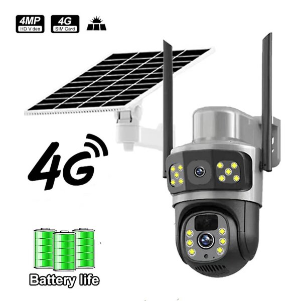 Caméra de sécurité solaire