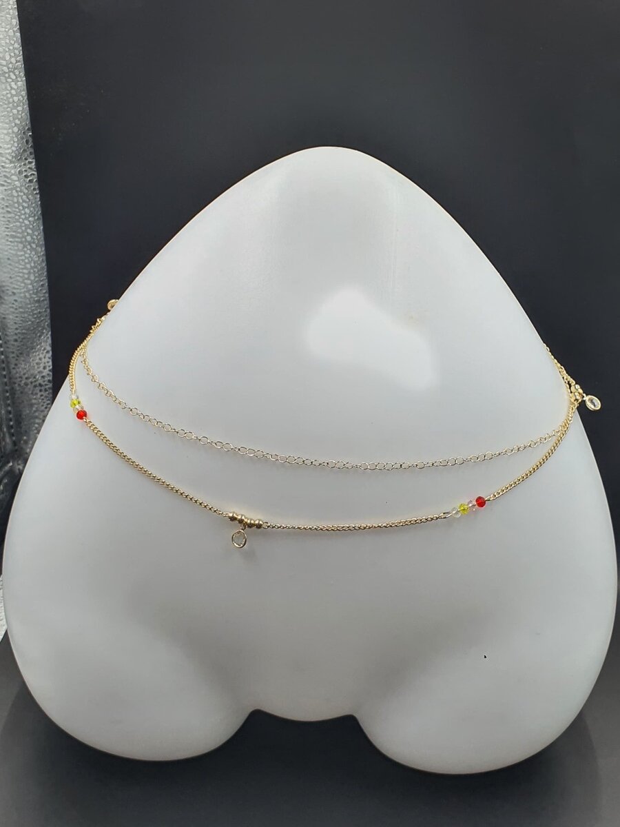 Collier coloré élégant