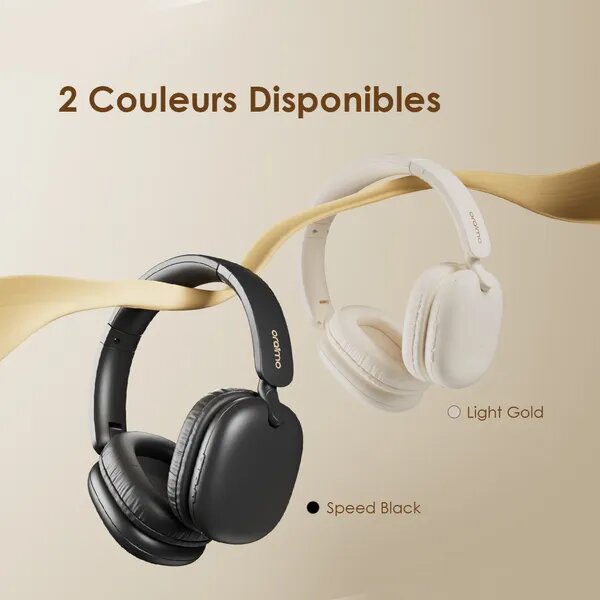 Casque sans fil Bluetooth stéréo