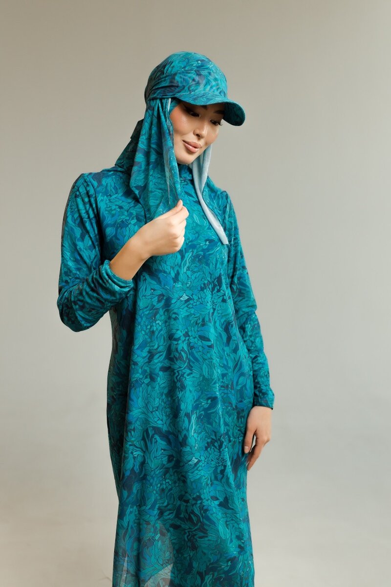 5/1 hood cap Navy Algos