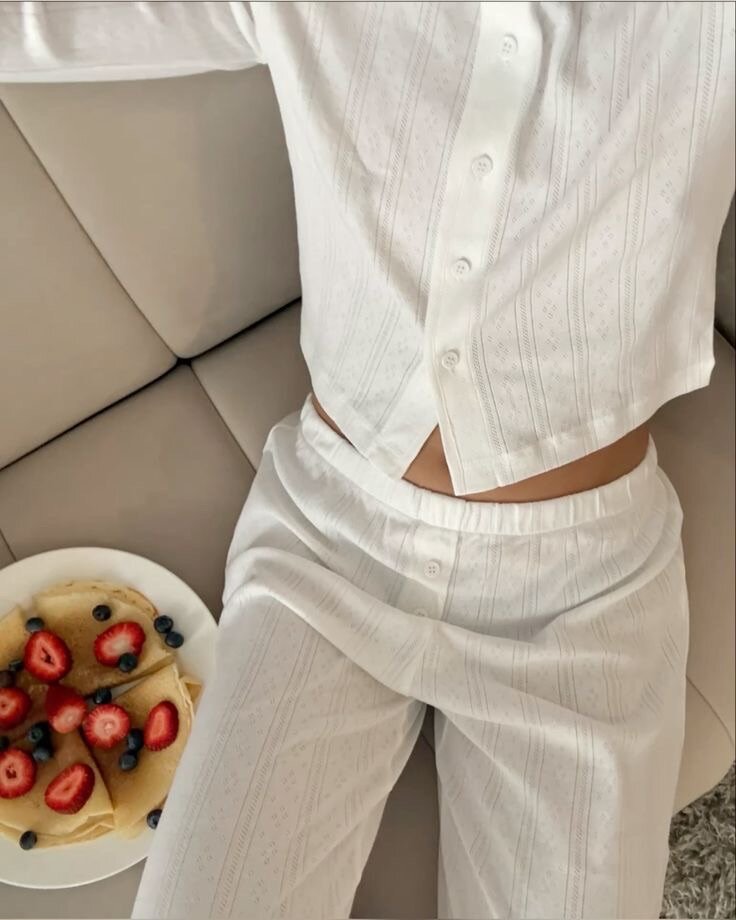 Пижама из Pinterest ткань ажурная рибана